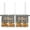 Thanksgivingmai1355, variant on Kitchen Curtains Tiers and Valances Set, Thanksgiving Hello Pumpkin Maple Leaf Sunflower Autumn Wood Grain Vintage Rod Pocket Valance Short Window Curtains for Kitchen, 27.5"x24", 3 Pieces Set