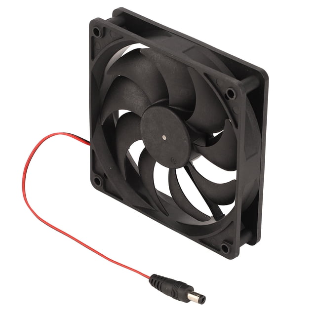 Demonsen Solar Panel Powered Dual Fan,Solar Fans for Outside,Solar Panel Powered Dual Fan Silicon Plastic 10W 12V 2A Outdoor Portable for Chicken House Greenhouse RV Car