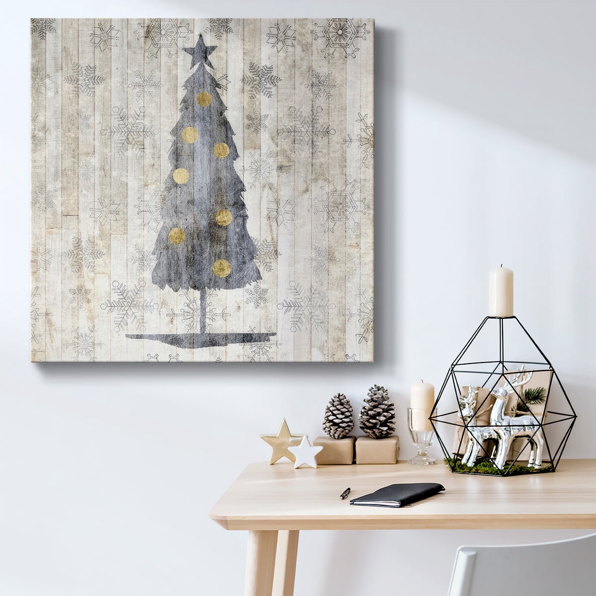 Sophisticated Christmas II- Gallery Wrapped Canvas