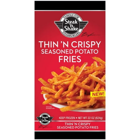 Steak 'n Shake Crispy Seasoned Potato Fries, 22 oz