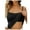 B-Black, variant on 2025 Shelf Bra Camisoles 2Xl Crop Tops Women Adjustable Spaghetti Strap Tank 100 Cotton Tops for Women Tops Basic Layer