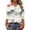 hgg153-Multicolor, variant on Boho Tops for Women Spring Summer 3/4 Length Sleeve T-Shirts Dressy Casual V Neck Cute Business Work Blouses