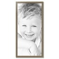 thumbnail image 2 of ArtToFrames 22" x 47" Aged White Gold Picture Frame, 22x47 inch Silver Wood Poster Frame (WOM-2036),  Pack, 2 of 7