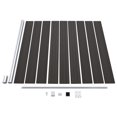 thumbnail image 3 of vidaXL Fence Panel WPC 175x186 cm Black, 3 of 5