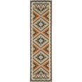 thumbnail image 3 of SAFAVIEH Veranda Johann Geometric Indoor/Outdoor Area Rug, Green/Terracotta, 5'3" x 5'3" Square, 3 of 10