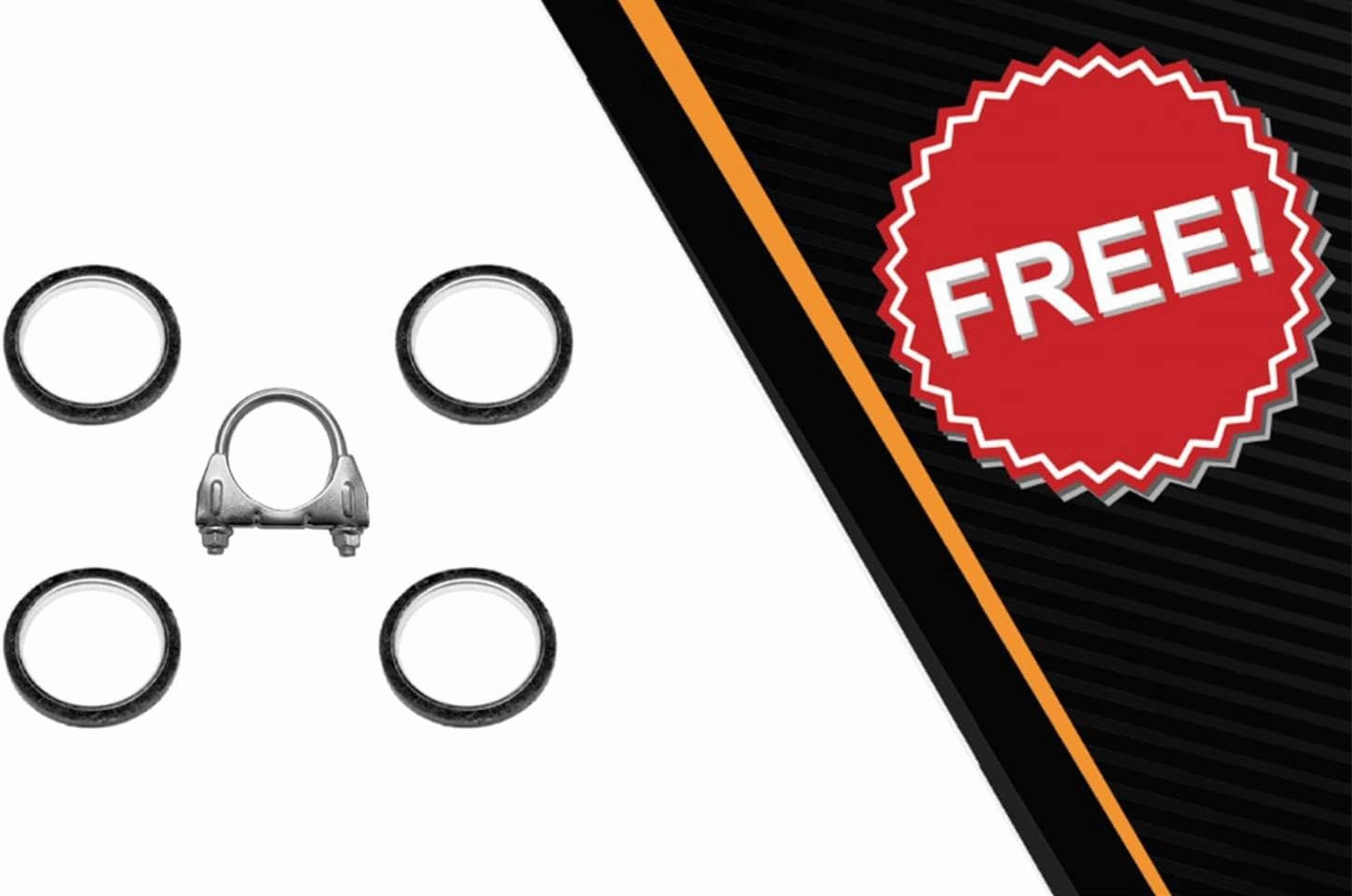 Northeastern Exhaust Catalytic Converter, Resonator & Muffler Kit Fits 2002-2003 Lexus ES300 & 2002-2006 Toyota Camry 3.0L - Direct Fit EPA-Approved | Stainless Steel