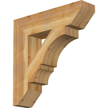 

Ekena Millwork 6 W x 26 D x 26 H Balboa Slat Rough Sawn Bracket Western Red Cedar