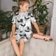 thumbnail image 4 of Balery Cool Chicken Conjunto de Pijama Infantil de Manga Corta con Estampado – Ropa de Dormir de Algodón Suave-Small, 4 of 6
