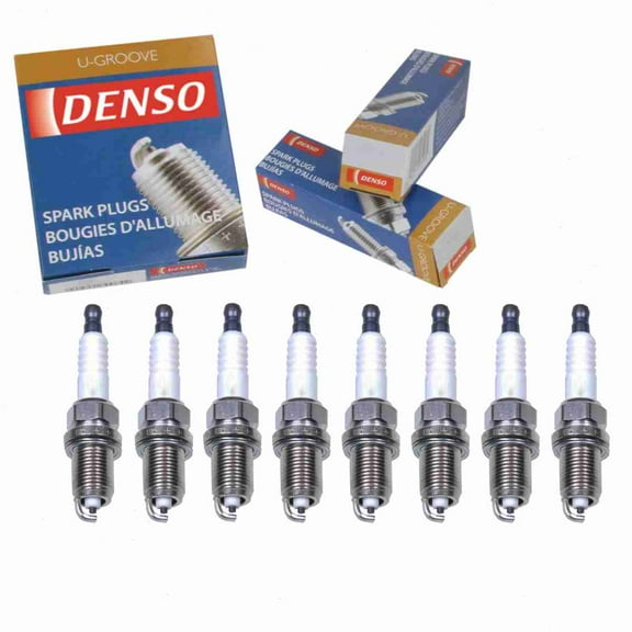 8 pc DENSO 3139 Standard U-Groove Spark Plugs for 96130723 K20R-U11 Ignition Wire Secondary Fits select: 2002-2011 TOYOTA CAMRY, 2009-2010 TOYOTA COROLLA