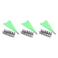 thumbnail image 1 of Toystoory Cake Decorating Tips with Icing Bag Steel Cream Confectionery Pastry Props Making Kit Reusable Nozzles Equipment for Using Type1 NO1 Toystoory CBP061560, 1 of 6