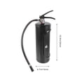 thumbnail image 2 of LEEYNEER Black Iron Fire Extinguisher Wine Cabinet for Storage Use with Creative Design and Large Capacity, 2 of 8