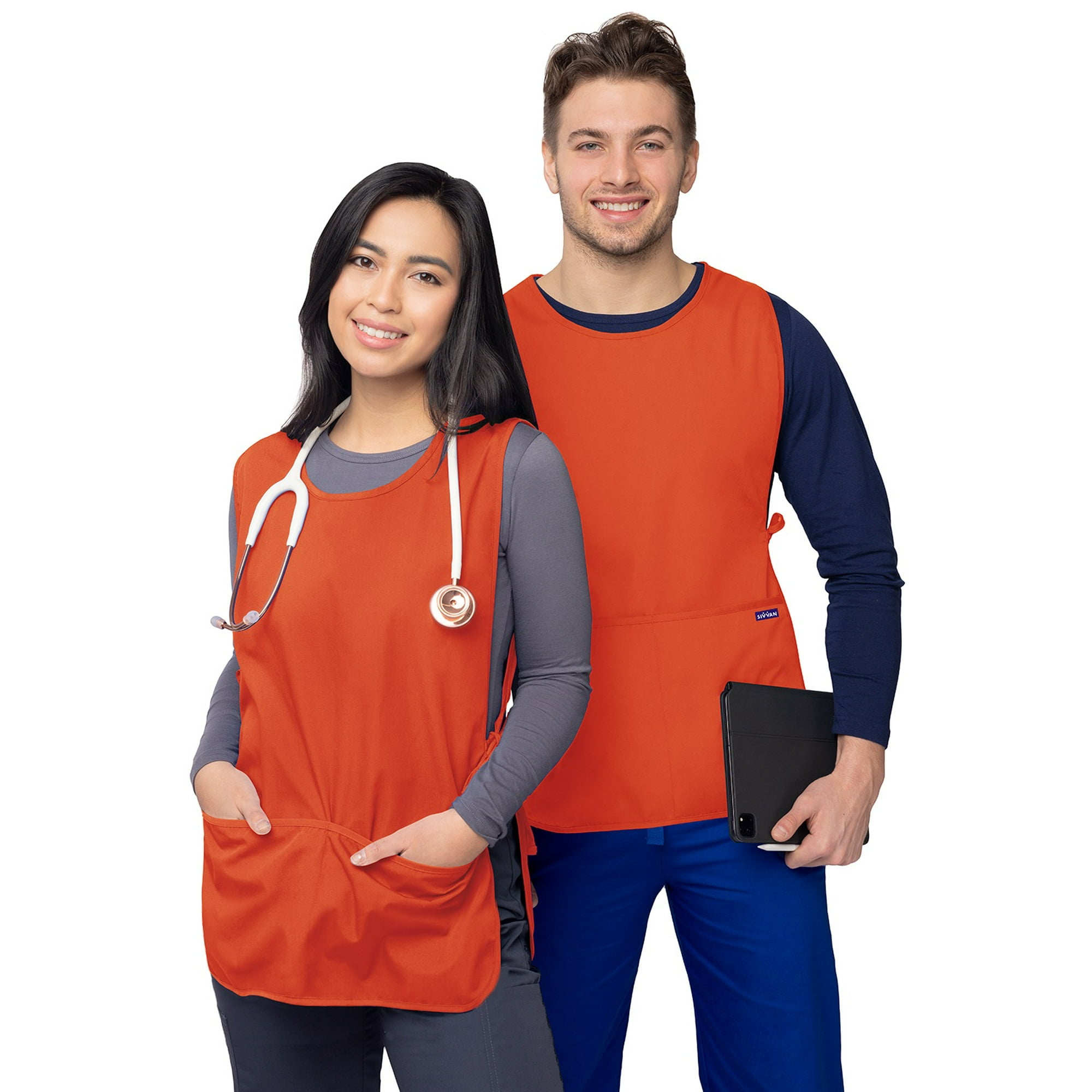 UNISEX COBBLER APRON 6-PACK By Sivvan X-R / Burgundy