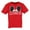 Red, variant on Disney Mickey Mouse Brother Family Youth Tee Shirt, XS-XL (Boy's)