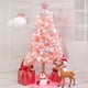 thumbnail image 5 of Adornos navideños, árbol de Navidad para mesa, mini árbol de Navidad artificial, árbol de Navidad DIY para niñas con luces LED y adornos colgantes, decoración navideña de escritorio., 5 of 6