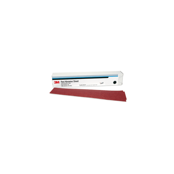 3M HOOKIT SHEET 2 3/4 IN X 16 1/2 IN P320 25/BOX