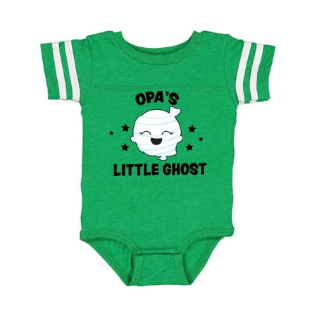 

Inktastic Cute Opa s Little Ghost with Stars Gift Baby Girl Bodysuit