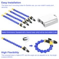 thumbnail image 4 of Bancos Bancos Subgadora de Mesa de Tornillo Con Abrazadera de Aluminio de Brazo Soldeamiento flexible Soporte de Hierro PlacA de Circuitlo Instire Reparaciones de Soldadoura auxiliar, 4 of 7