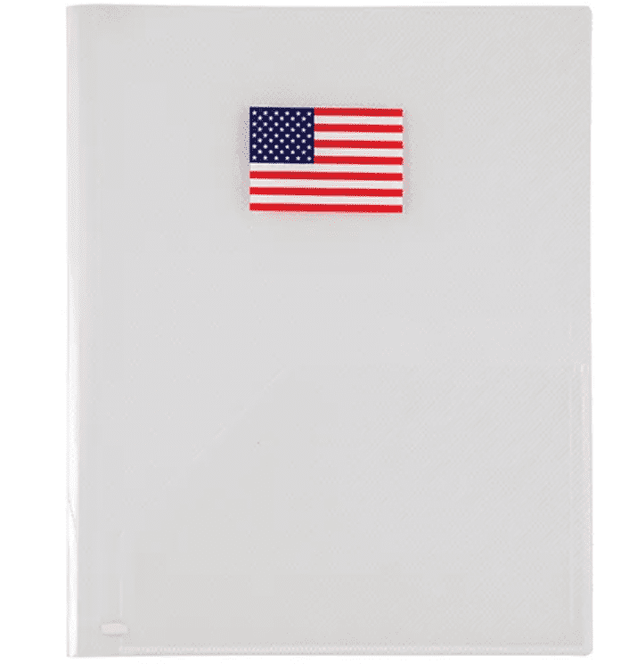 JAM Paper Two Pocket Folders, Brown Kraft Recycled, 50/Pack