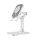 thumbnail image 1 of Soporte de mesa para móvil, inalámbrico, magnético, compatible con cargador MagSafe. blanco, 1 of 8