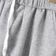 thumbnail image 4 of Pantalones largos casuales para hombre, de color sólido, con cintura elástica, cordón ajustable, bolsillo, tubo recto, deportivos, de poliéster., 4 of 9