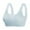 Blue Bra for Women, variant on ATOYSOY Sports Bra Wireless Lightly Running Yoga Breathable Push Up Underwear Floral Lace Smoothing Comfort Bra Everyday Bra Fitness Workout Seamless Beige
