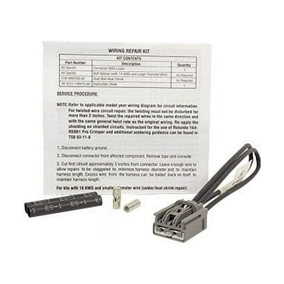 Motorcraft Electronic Brake Control Connector WPT-1486 Fits select: 2006-2020 FORD F150, 2013-2022 FORD ESCAPE