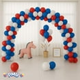 thumbnail image 2 of PMU 12 Inch Patriotic Assortment Latex Balloon Pkg/25, 2 of 7