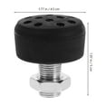 thumbnail image 2 of OULII 2pcs Toe Plug Rubber Black Speed Control for Outdoor Skating Roller Skates, 2 of 8