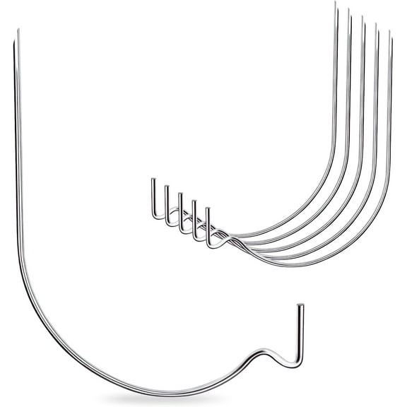 20PCS Picture Hanger Super Hook, Heavy-Duty Steel Picture Hanger Hercules Hooks, Supports Up to 100 Pounds, Suitable for Drywall, Wood Wall, Plaster Wall