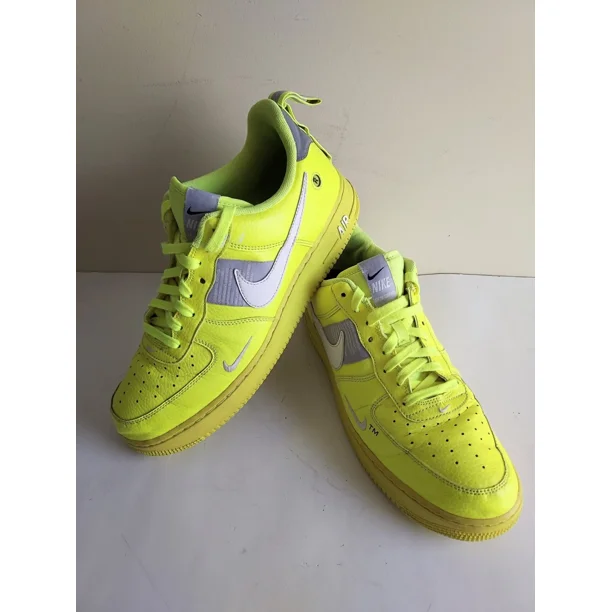 Ni - ke Ni - ke Air Force 1 '07 LV8 Utility Volt 2018 AJ7747-700 Men's Size 10.5