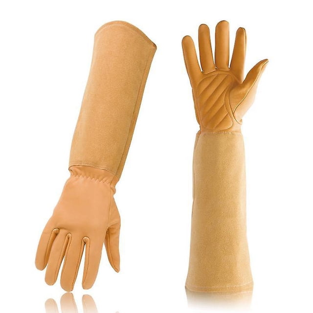 Guantes de jardinería Largos YONGSHENG para mujer Protectores de Codos