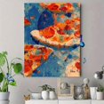 thumbnail image 4 of Abstract Circle Canvas Print Dining Room Hallway Home Wall Art, 4 of 8