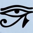 thumbnail image 2 of CafePress - Eye Of Horus Ancient Egyptian Symbol Ra Body Suit - Baby Light Bodysuit, Size Newborn - 24 Months, 2 of 4