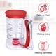 thumbnail image 5 of Dispensador de masa BBSTARZ de 900 ml con mango para apretar, color rojo, 5 of 7