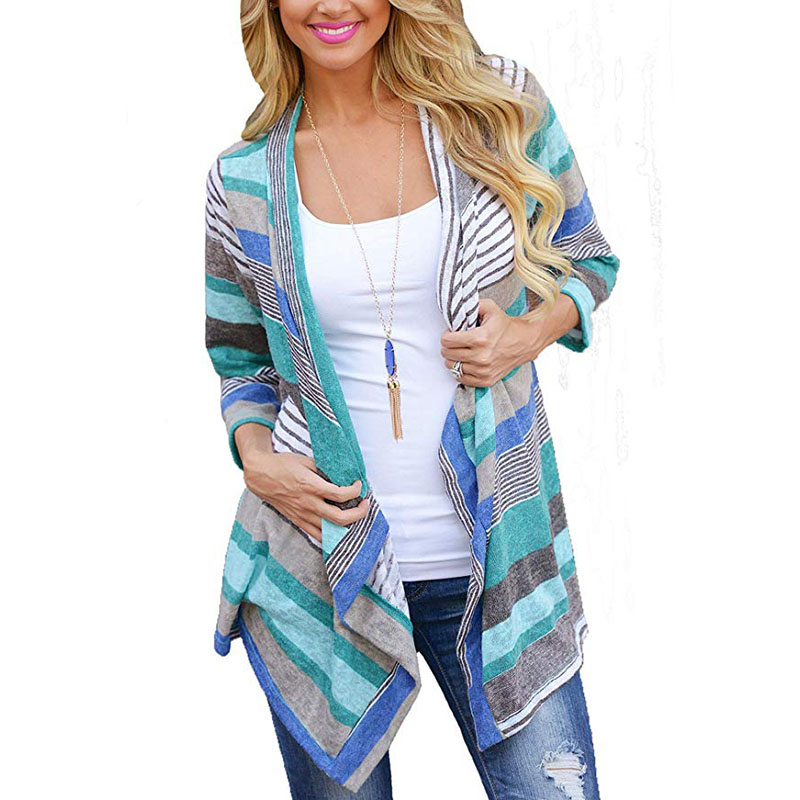 womens printed cardigans