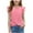 Pink -DF06, variant on ADSSDQ Girl's Short Ruffle Sleeve Summer Shirts Top Tie Front Knot Tops Tee T Shirt for 9-10 Years Pink