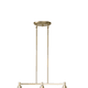thumbnail image 1 of Lampara De Techo Moderna Candelabro 3 Luces Xtellar Color Dorado, 1 of 3