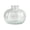 Clear, variant on Racsoh Brown Glass Pumpkin Vase, Transparent Hydroponic Flower Vessel, Thanksgiving Table Centerpiece, for Dried Fresh Flowers Home Decor (Brown)