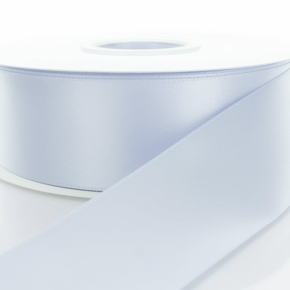 2.25" Double Faced Satin Ribbon 307 Icy Blue 25 Yard