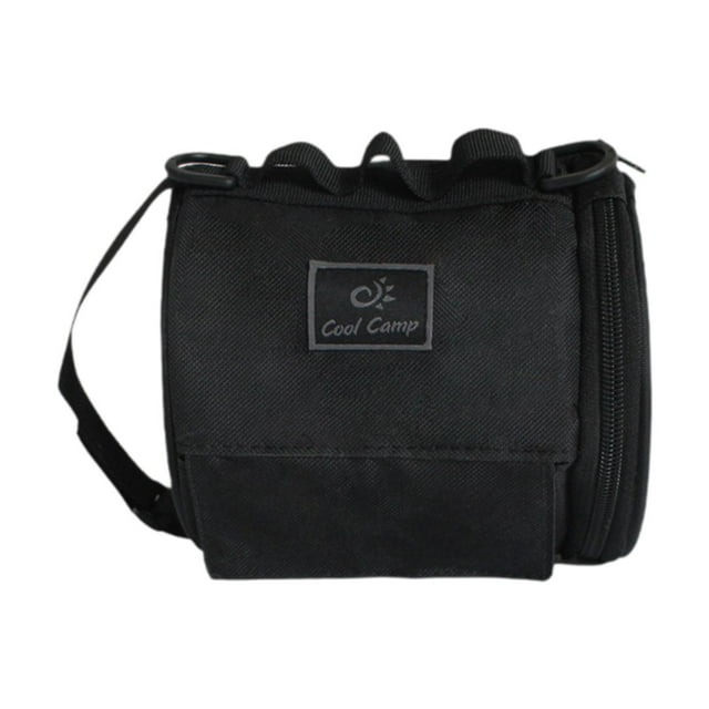 Porta pañuelos portátil para exteriores, contenedor de pañuelos, rollo versátil resistente a arañazos Negro