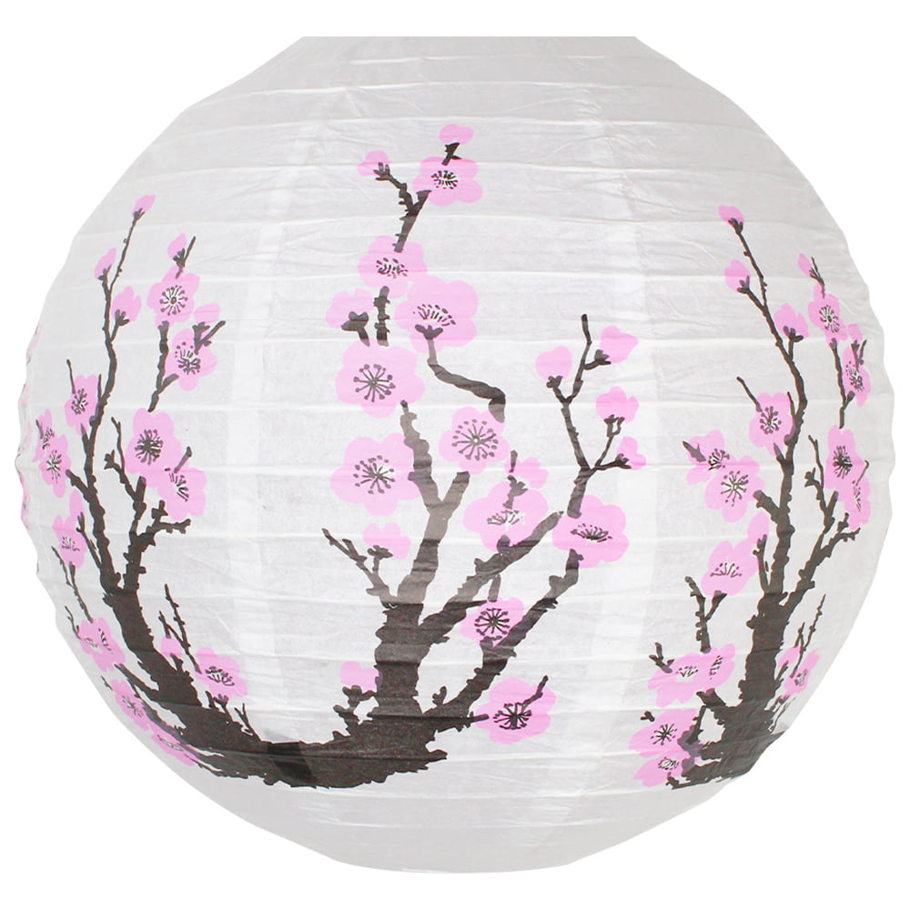 Pink Coral Paper Lantern Details about   20" Roseate Hanging Decoration Crisscross Ribbing 