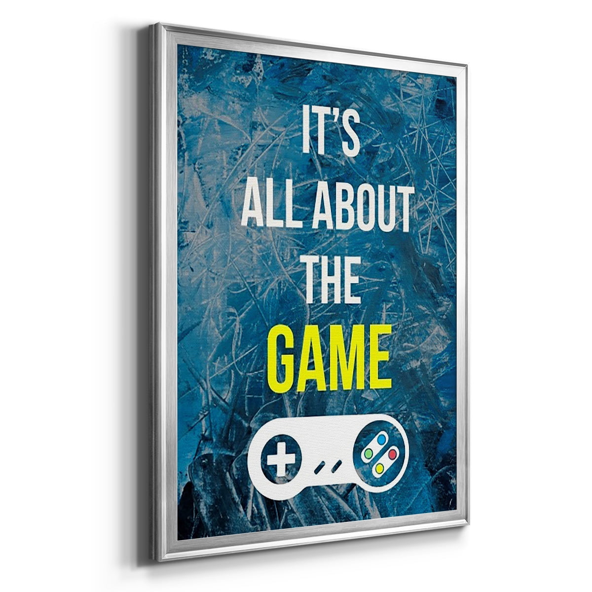Gamer at Play IV Premium Framed Print, in Gold, Black, or Silver - Ready to Hang