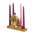thumbnail image 2 of Christian Brands N5242 Wondrous Adoration Advent Candleholder, 2 of 3
