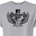 thumbnail image 3 of MTV - Headbangers Ball Eagle - Juniors Cropped Cotton Blend T-Shirt, 3 of 5
