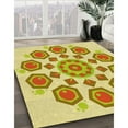 thumbnail image 2 of Ahgly Company Indoor Square Patterned Sedona Brown Area Rugs, 5' Square, 2 of 6