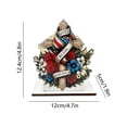 CVLNCYCLING Independence Day Wooden Tissue Shelf, Patriotic Holiday ...