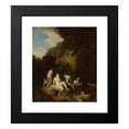 thumbnail image 2 of Christian Wilhelm Ernst Dietrich 20x23 Black Modern Framed Museum Art Print Titled - Nymphs in a Grotto, 2 of 5