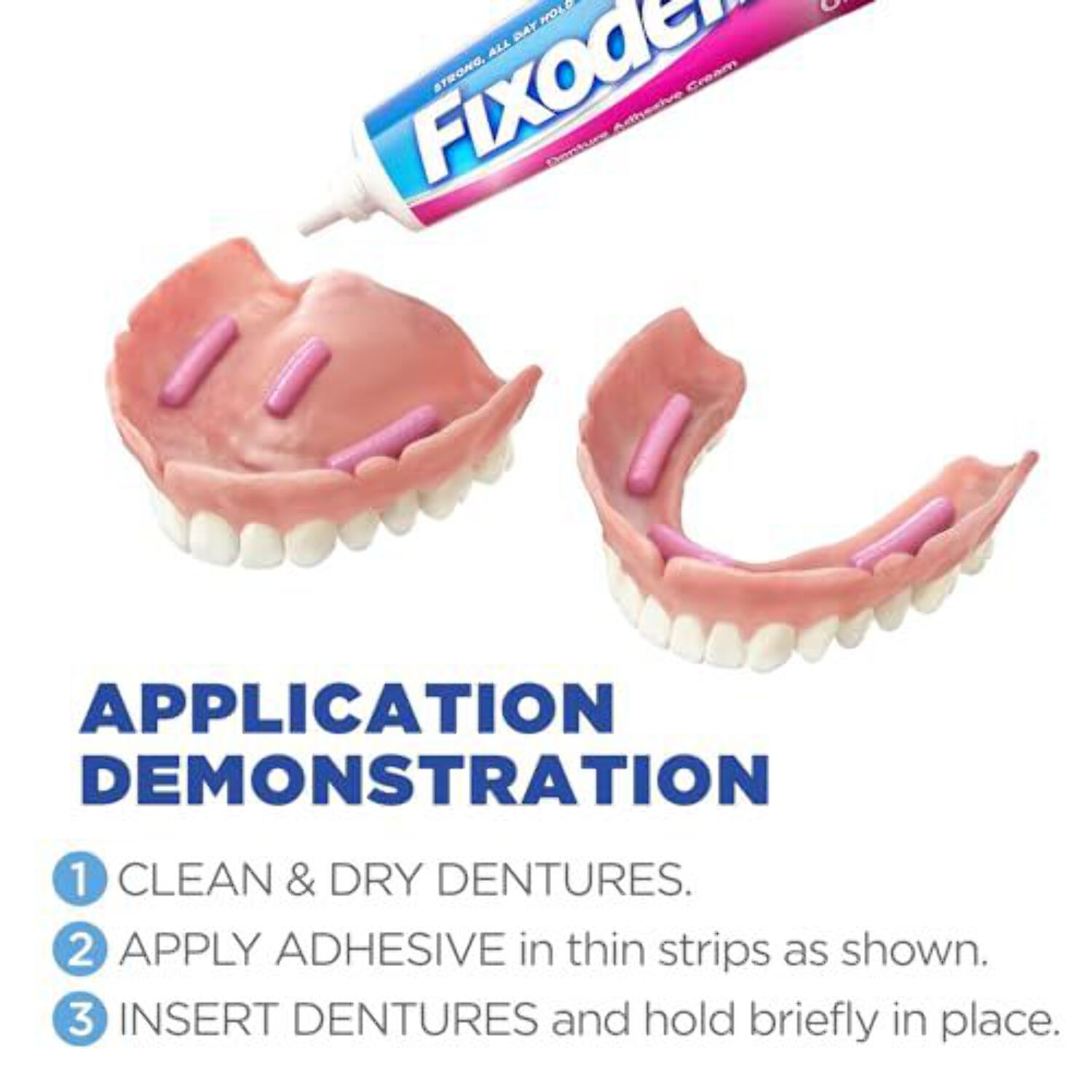 Fixodent Original Secure Denture Adhesive Cream, 0.75 oz 