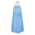 thumbnail image 4 of Birdeem Robe Aguichant Mode Sans Manches Col Rond Ample Irrégulière pour Femmes, 4 of 10