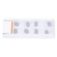 thumbnail image 1 of Inserto de torneado de 10 piezas - Kit de juego de herramientas CNC de fresado de torno de hoja de carburo para hierro fundido de acero(BLMP0603R-M), 1 of 14